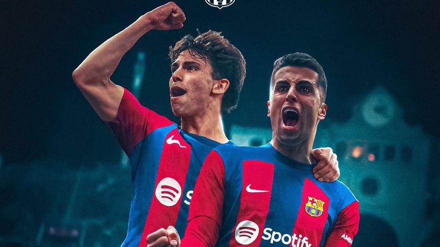 تحديد موعد تقديم البرتغاليين جواو فيليكس وجواو كانسيلو كلاعبين جدد في برشلونة