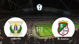 Reparto de puntos entre el Leganés B y El Álamo (1-1) Reparto de puntos entre el Leganés B y El Álamo (1-1)