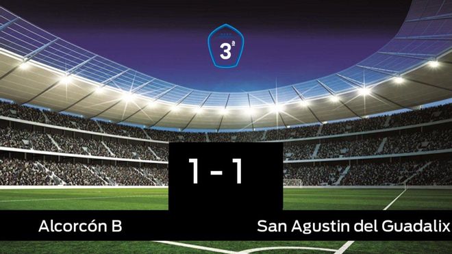 El San Agustin del Guadalix saca un punto al Alcorcón B a domicilio 1-1 El San Agustin del Guadalix saca un punto al Alcorcón B a domicilio 1-1