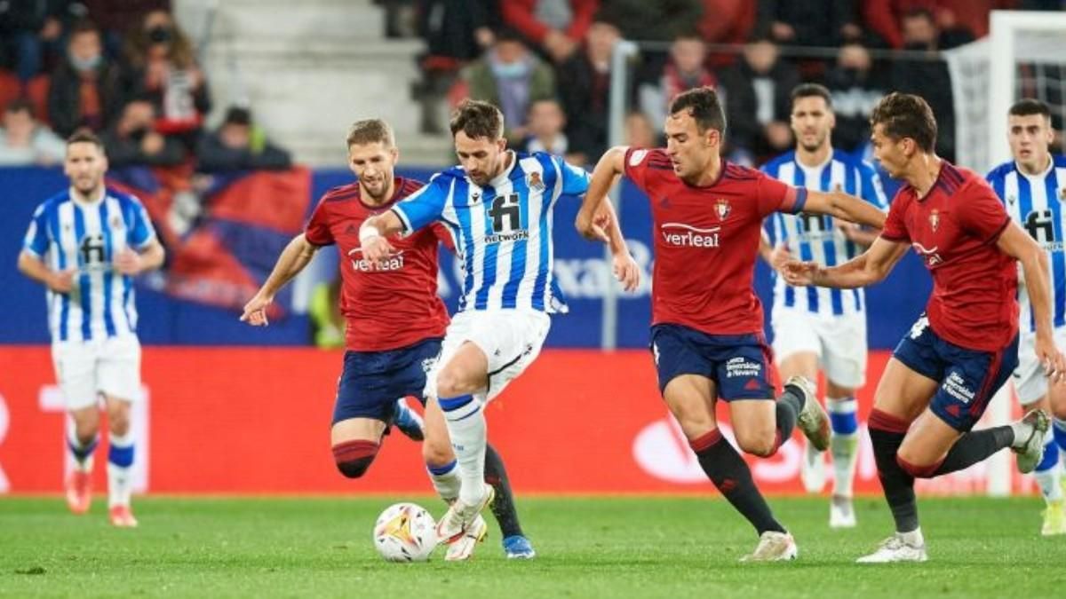 Sin goles entre Osasuna y Real Sociedad Sin goles entre Osasuna y Real Sociedad