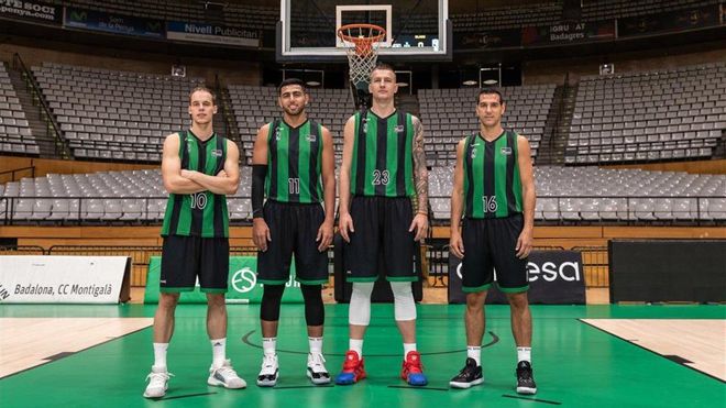 Los cuatro fichajes de La Penya durante el media day Los cuatro fichajes de La Penya durante el media day