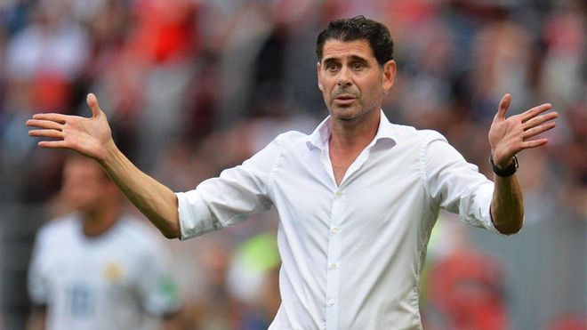 Fernando Hierro dirigió a España en el Mundial de Rusia Fernando Hierro dirigió a España en el Mundial de Rusia