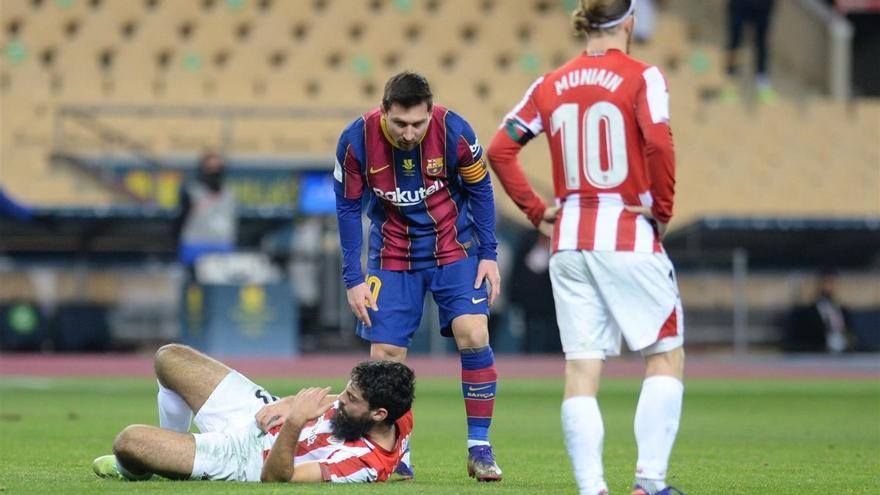 Villalibre: “Me parece clara la agresión de Messi, pero es normal por la impotencia”
