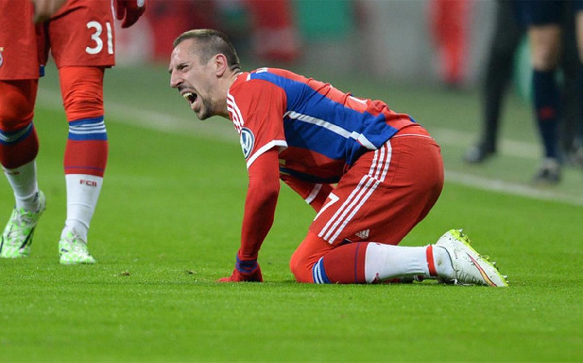 Ribéry, lesionado desde el 11 de marzo, podría llegar a jugar contra el FC Barcelona las semifinales de Champions League