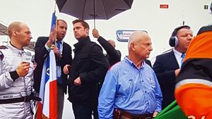 Brad Pitt, en la parrilla de Le Mans Brad Pitt, en la parrilla de Le Mans