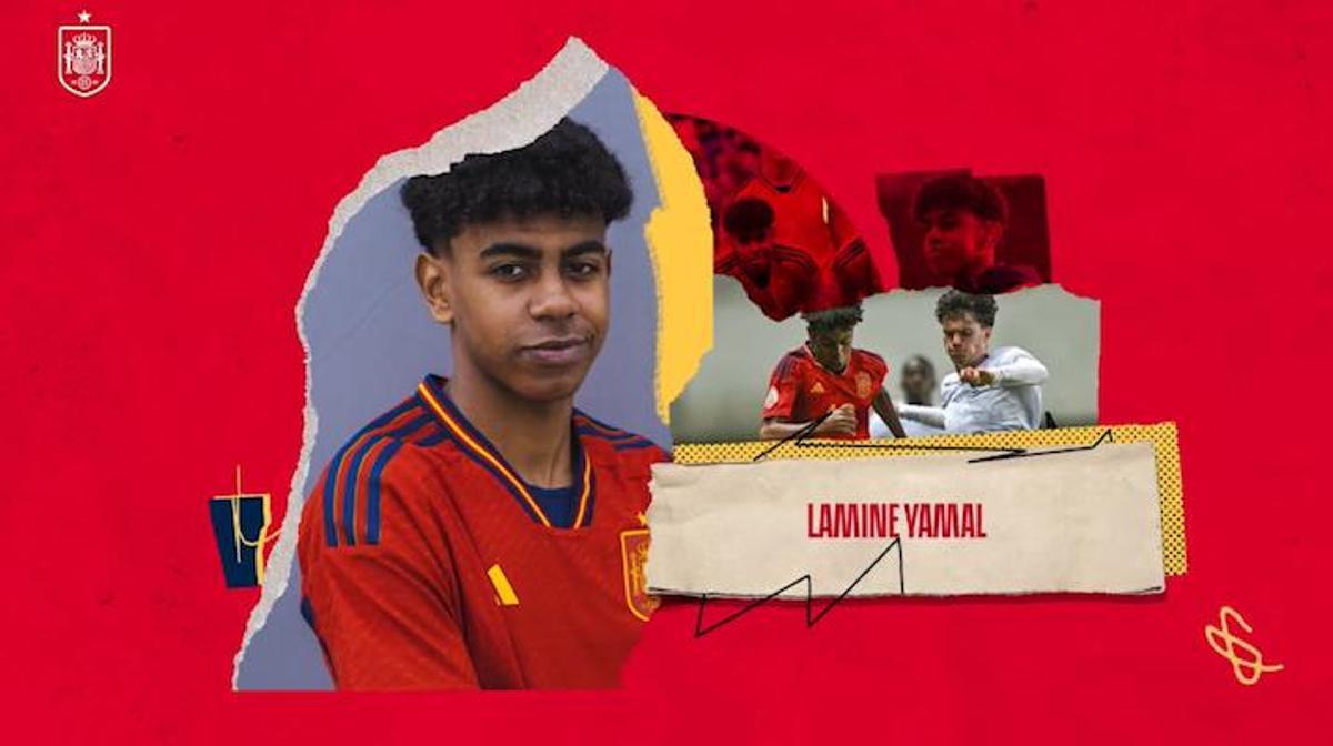 Barça's 16-year-old Forward Lamine Yamal Called Up By Spain For First Time