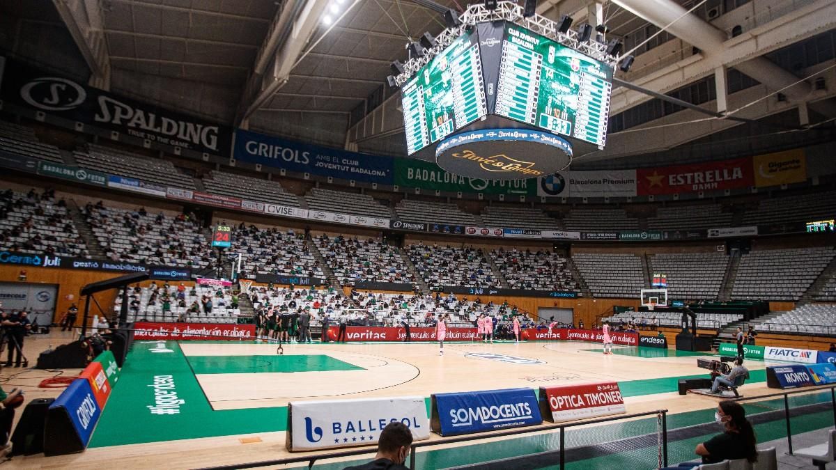 El Pabellón de Badalona, en un Joventut - Barça El Pabellón de Badalona, en un Joventut - Barça