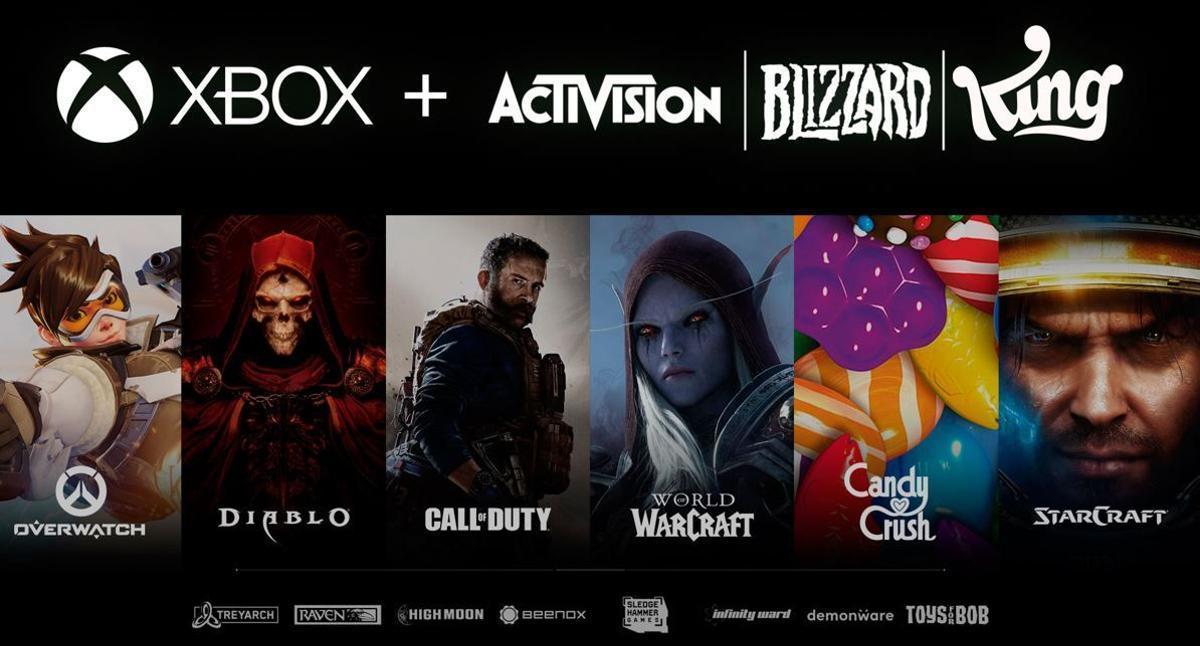 La Unión Europea autoriza a Microsoft la compra de Activision Blizzard, la mayor de la historia de los videojuegos.