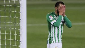 Borja Iglesias se lamenta durante un partido del Betis Borja Iglesias se lamenta durante un partido del Betis