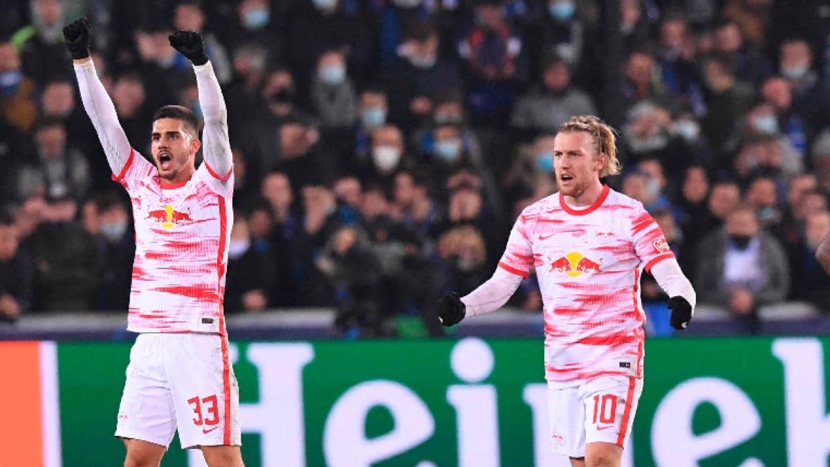 Resumen, goles y highlights del Brujas 0-5 RB Leipzig de la jornada 5 de la Champions