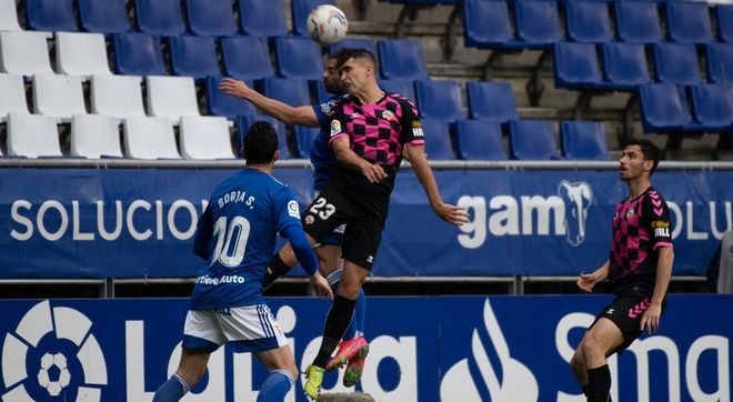 Imagen del partido entre el Oviedo y el Sabadell Imagen del partido entre el Oviedo y el Sabadell