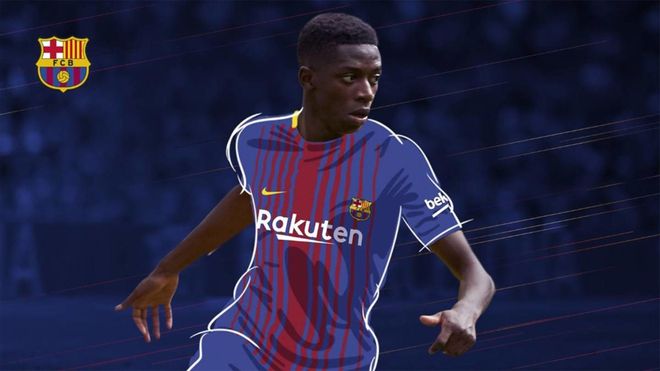 Dembélé, nuevo jugador del Barça Dembélé, nuevo jugador del Barça