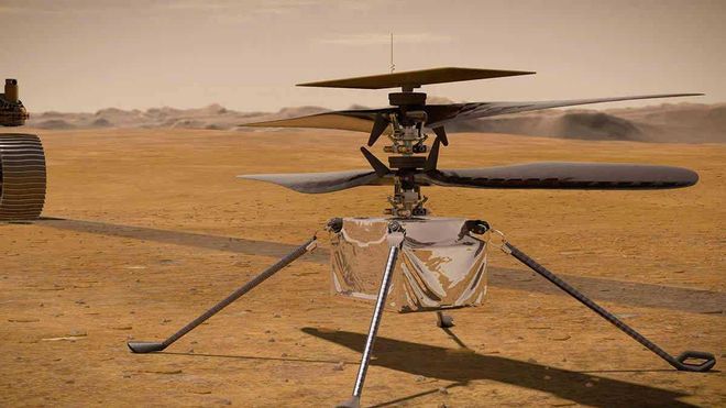 El éxito de Ingenuity hará que la NASA fabrique nuevos helicópteros para el espacio