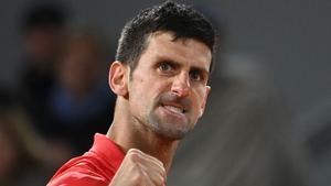 Djokovic, furioso durante el partido contra Nadal