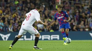 Jean Clair Todibo no pudo acabar su primer partido en el Camp Nou Jean Clair Todibo no pudo acabar su primer partido en el Camp Nou