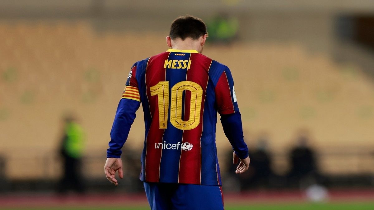 Messi, su expulsión y la amenaza del PSG