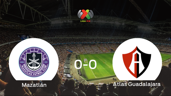 El Mazatlán y el Atlas Guadalajara no encuentran el gol y se reparten los puntos (0-0) El Mazatlán y el Atlas Guadalajara no encuentran el gol y se reparten los puntos (0-0)