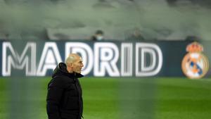 Imagen de Zidane en el último partido