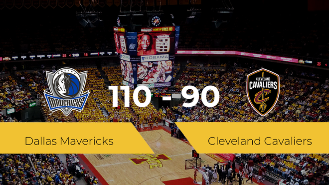 Dallas Mavericks se impone por 110-90 frente a Cleveland Cavaliers Dallas Mavericks se impone por 110-90 frente a Cleveland Cavaliers