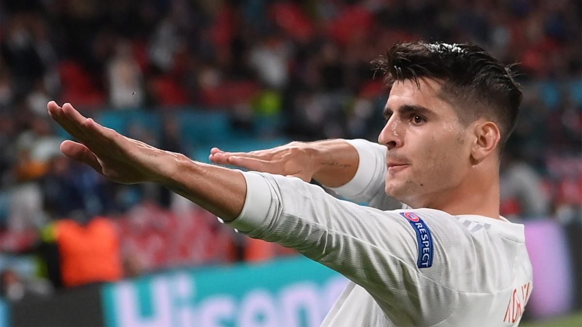 Morata, un fijo de Luis Enrique Morata, un fijo de Luis Enrique