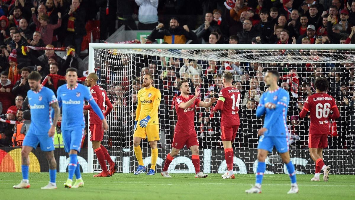 Liverpool-Atlético: Diogo Jota abrió el camino del triunfo