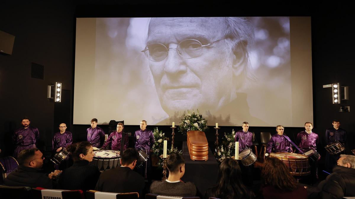 Último adiós a Carlos Saura en la Academia de Cine Último adiós a Carlos Saura en la Academia de Cine