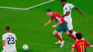 Portugal - Ghana: El gol de Cristiano Ronaldo