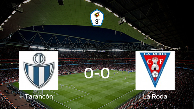 El Tarancón y La Roda se reparten los puntos en un partido sin goles (0-0) El Tarancón y La Roda se reparten los puntos en un partido sin goles (0-0)