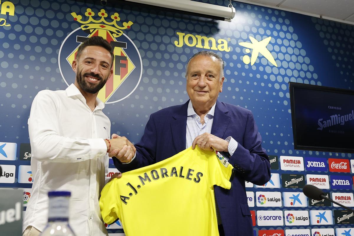 Presentación de Jose Luis Morales como nuevo jugador del Villarreal