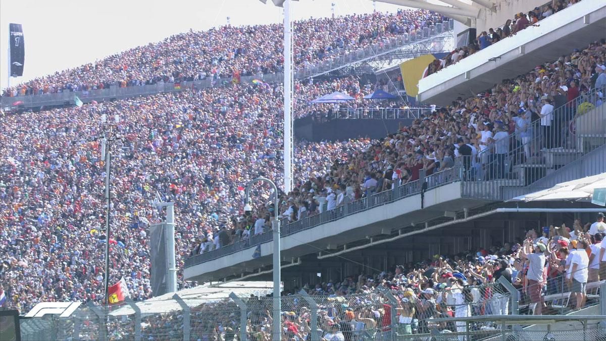 Las gradas de Austin, abarrotadas de aficionados para ver la carrera de F1 Las gradas de Austin, abarrotadas de aficionados para ver la carrera de F1