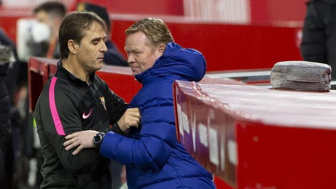 A Ronald Koeman se le atraganta el Sevilla como entrenador A Ronald Koeman se le atraganta el Sevilla como entrenador