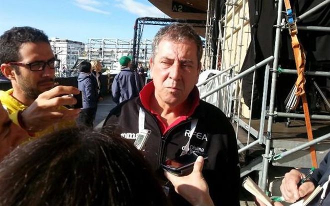 Ramón Cid compareció ante los medios españoles en Zúrich Ramón Cid compareció ante los medios españoles en Zúrich