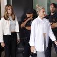 Alexia Putellas e Irene paredes llegan a la Ciudad de la Justicia para declarar por el caso Rubiales