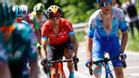 Mikel Landa, en una imagen durante el Giro de Italia 2022