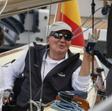 El rey Juan Carlos sale a entrenar para competir mañana en la regata que lleva su nombre