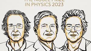 Pierre Agostini, Ferenc Krauzs y Anne LHuillier ganan el Premio Nobel de Física 2023