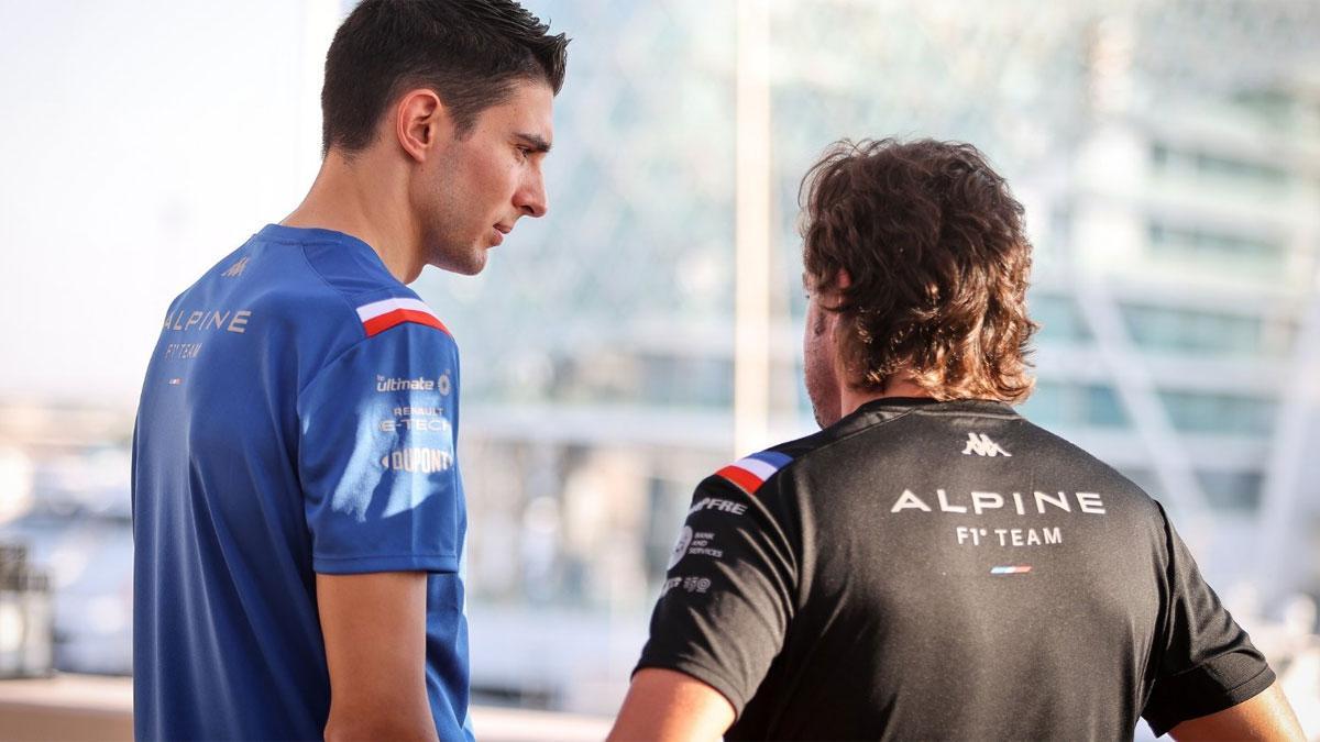 Ocon y Alonso, expectantes ante las mejoras en Alpine