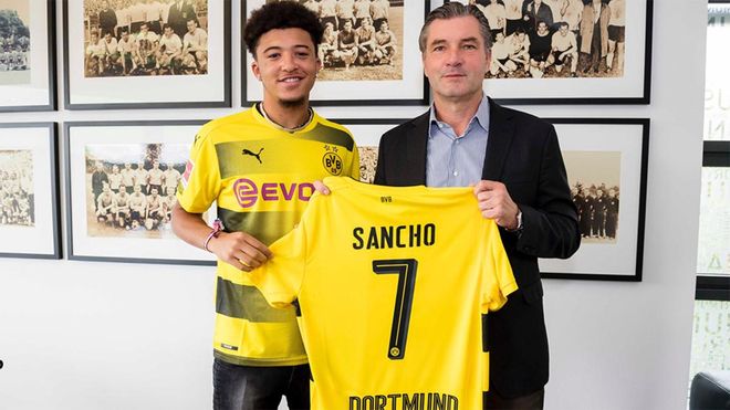 Sancho lucirá el 7 que ha dejado libre Dembélé Sancho lucirá el 7 que ha dejado libre Dembélé