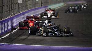 Arranque frenético en el GP de Arabia Saudí