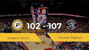 Toronto Raptors gana a Indiana Pacers por 102-107 Toronto Raptors gana a Indiana Pacers por 102-107