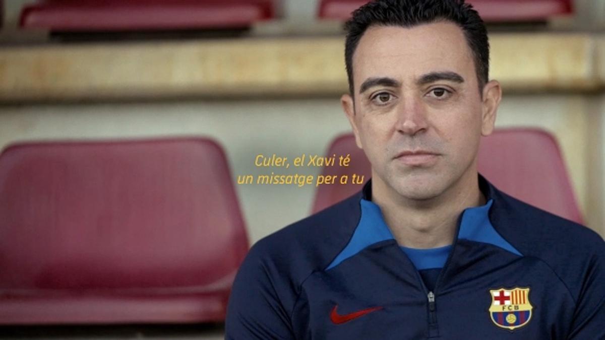 Tú eres el Barça, el video de Xavi dirigido a todos los culés