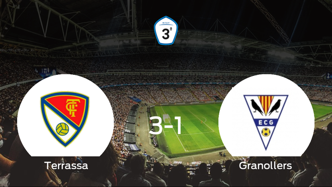 El Terrassa vence 3-1 al EC Granollers en el Olímpic de Terrassa El Terrassa vence 3-1 al EC Granollers en el Olímpic de Terrassa
