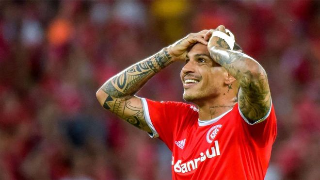 Paolo Guerrero asegura que está insatisfecho en el Internacional Paolo Guerrero asegura que está insatisfecho en el Internacional