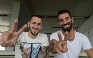 Arda y Aleix, titulares Arda y Aleix, titulares