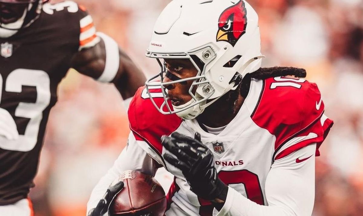 Un instante del Cardinals - Browns. Un instante del Cardinals - Browns.