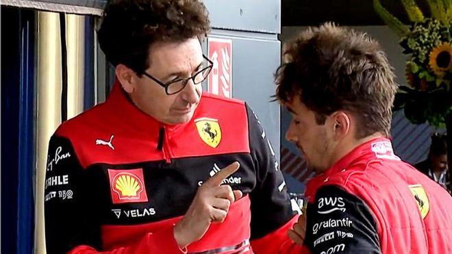 Binotto niega los rumores contra Sainz en Ferrari
