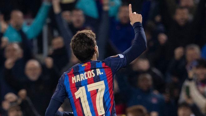 FC Barcelona - Manchester United: El gol de Marcos Alonso