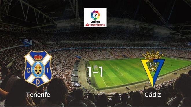 El Tenerife y el Cádiz se reparten los puntos en el Heliodoro Rodríguez López (1-1) El Tenerife y el Cádiz se reparten los puntos en el Heliodoro Rodríguez López (1-1)