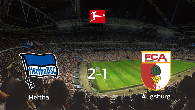 El Hertha Berlín consigue la victoria en casa frente al FC Augsburg (2-1) El Hertha Berlín consigue la victoria en casa frente al FC Augsburg (2-1)