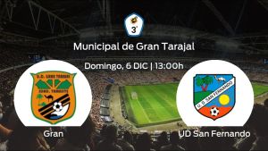 Previa del partido: el Gran Tarajal recibe al San Fernando Previa del partido: el Gran Tarajal recibe al San Fernando